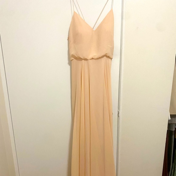 Jenny Yoo Inesse Bridesmaid dress Blush - Picture 3 of 6